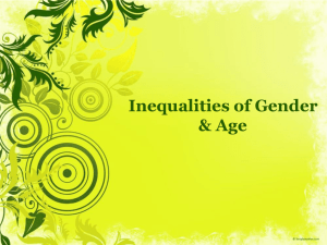 Gender Inequalities Notes