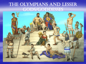 Olympians Gods and Goddesses