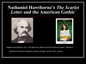 Gothic Romance and The Scarlet Letter