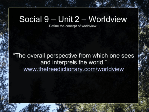 Social 9 Worldview P3