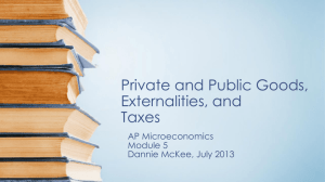 Externalities - AP Microeconomics