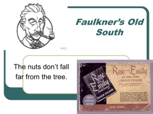 Faulkner's Old South