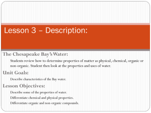 Lesson 3 – Description: