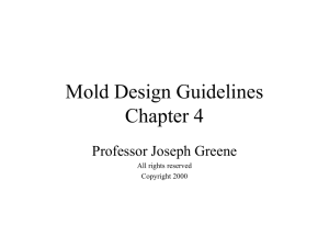 Mold Requirements Chapter 3
