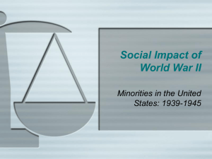 18.5 Social Impact of World War II PPT slides