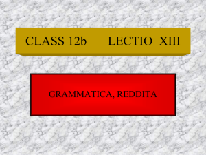 lectio x