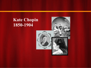 Kate Chopin 1850-1904