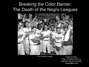 Breaking the Color Barrier - Northern Illinois University