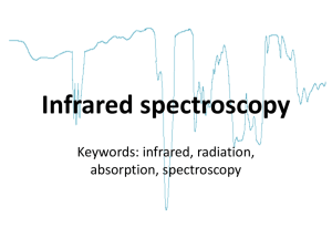 10. Infrared spectroscopy