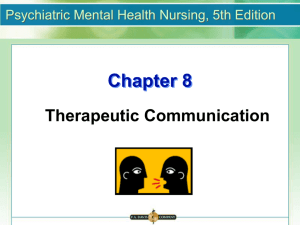 Nontherapeutic Communication Techniques