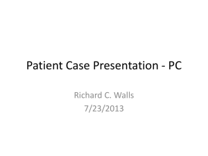 Patient Case Present..