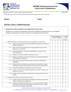 CRPNBC Self-Assessment Form – Entry