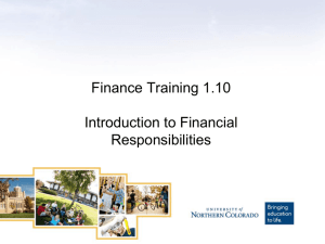 1-Financial Responsibilities Power Point
