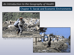 Introduction to the Geography of Health