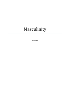 Masculinity - bryce's website