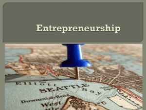 Entrepreneurship PowerPoint Presentation