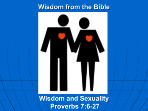 Wisdom and Sexuality