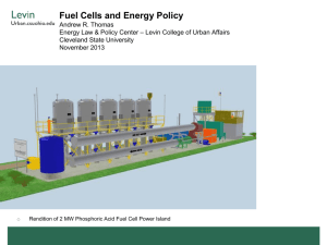 Lecture 10 -Fuel Cells - Cleveland State University
