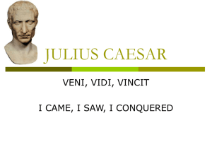 JULIUS CAESAR