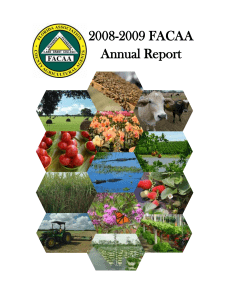 Annual Report - Florida Association of County Agriculture Agents