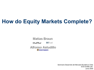 Industrial Composition of Equity Markets: Beta