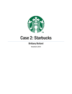 Case 2: Starbucks