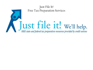 Just file it! We'll help