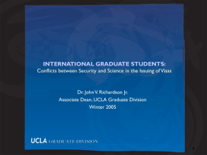 International Students: Visa Processes