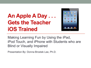 An Apple a Day... PowerPoint Presentation