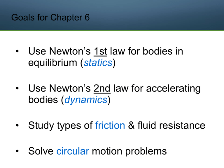 Ch6 Force And Motion II