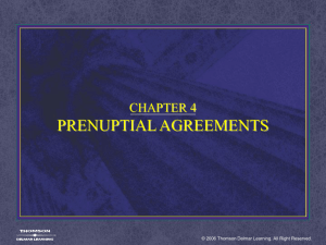 Prenuptial Agreements - Delmar