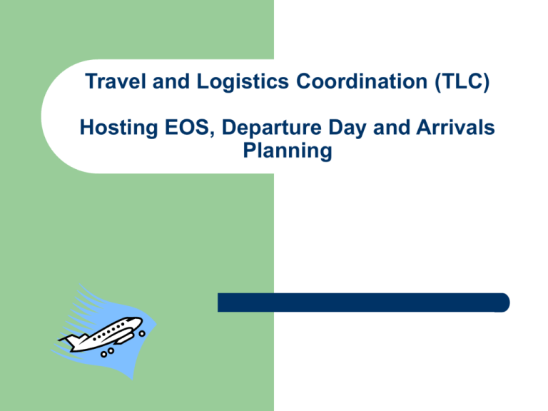 travel logistics are