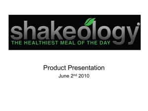 Shakeology Logo - Team Go Getters Training