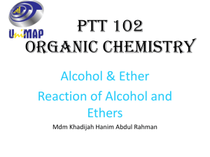 Group B_alcohol and ether