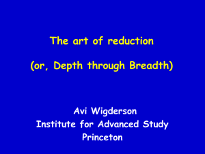 Powerpoint - IAS - Institute for Advanced Study