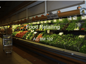 Food Retailing - Personal.psu.edu
