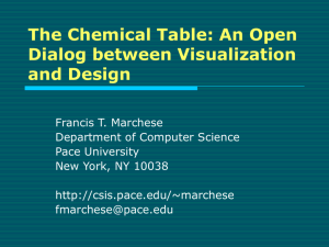 The Chemical Table - Seidenberg School of Computer Science and