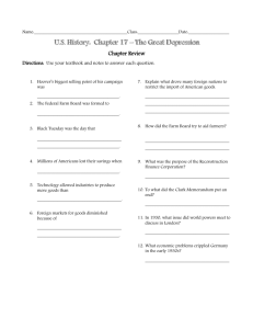 US History: Chapter 17