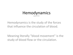 Hemodynamics(1)