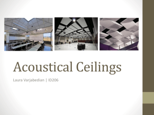 Acoustical Ceilings