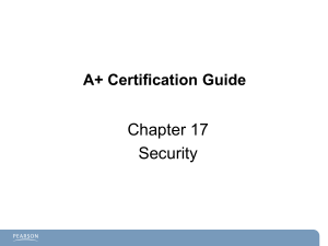 A+ Chapter 17 Security_final