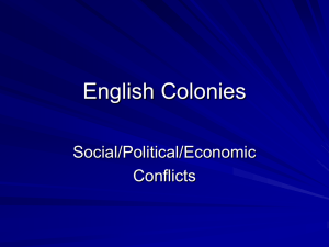 001Conflicts in the English Colonies