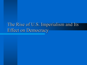 Rise of U.S. Imperialism (PowerPoint)