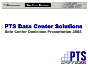 Capacity Planning and Modeling Tools for Data Center Design and
