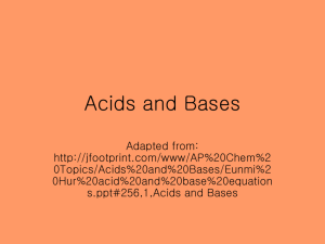 Acids and Bases - vortexlauncher