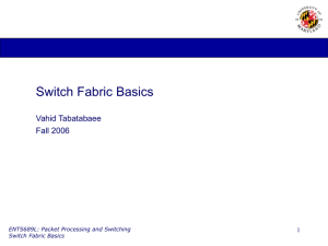 Switch Fabric Basics
