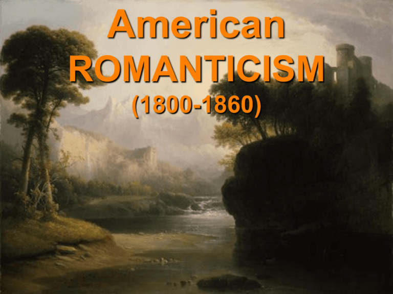 essay topics on american romanticism