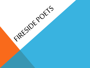 Fireside Poets - My Teacher Pages
