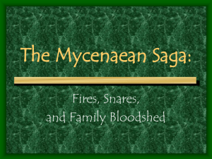 The Mycenaean Saga - People Server at UNCW