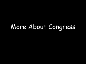 More About Congress answers